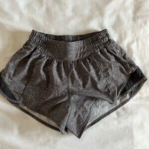 Lululemon Athletica Charcoal Athletic Shorts